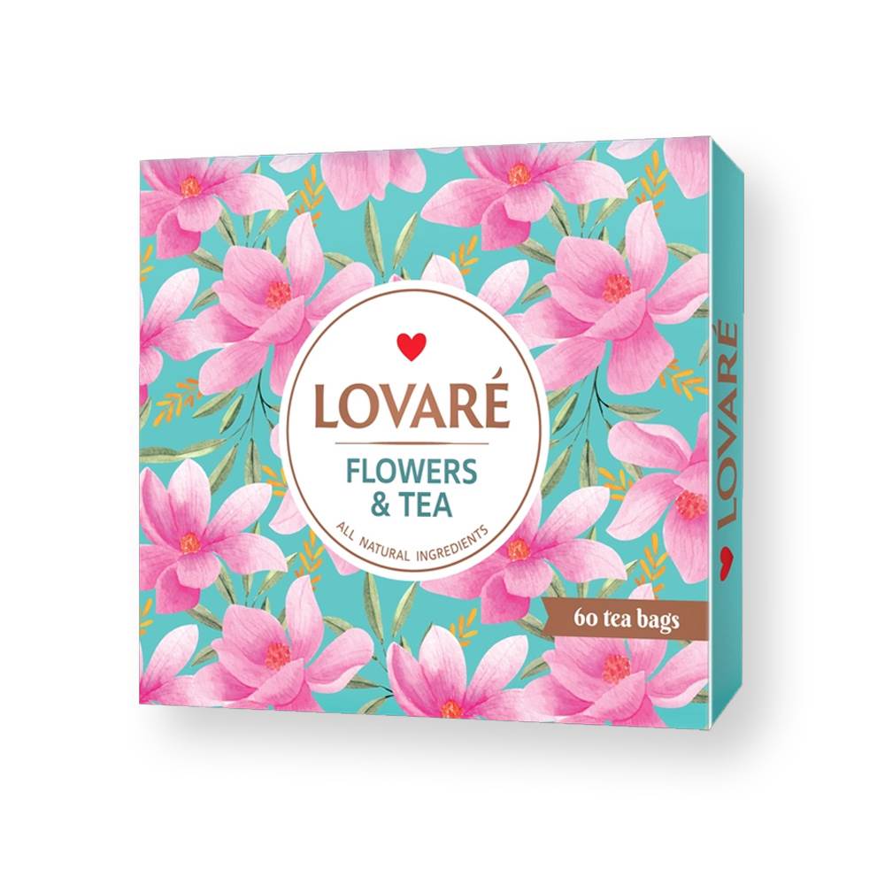 Чай Lovare flower tea (60 пак.) асорті